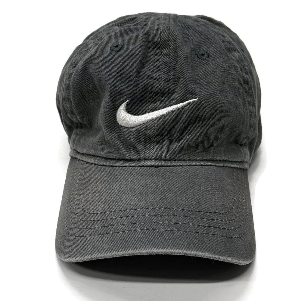Nike Toddler Big‎ Center Swoosh Adjustable Cap Hat Gray Adjustable